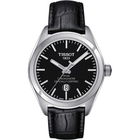 Tissot Pr 100 Chronometer Officially Certified - Cosc (contrôle Officiel Suisse Des Chronomètres) T1012511605100