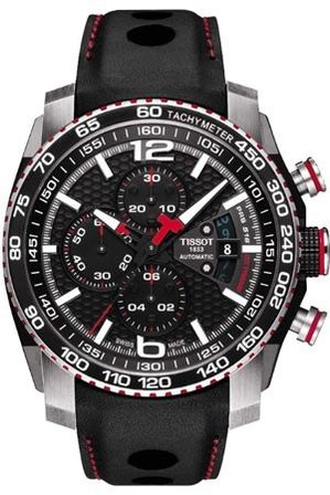 Tissot - Prs 516 Extreme Automatic Chrono 44.4 Mm Ss Case. Leather Strap. Wr 100mt T0794272605700