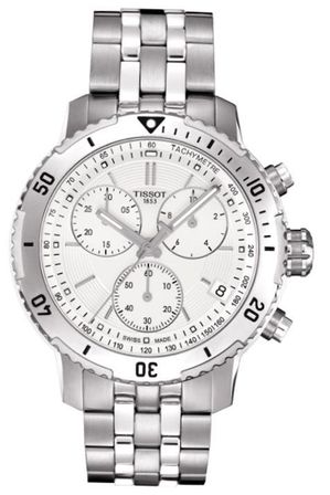 Tissot Prs200 - Gent - Quartz - S/s - Chrono - Bracelet - Data - Swiss Made T0674171103101_