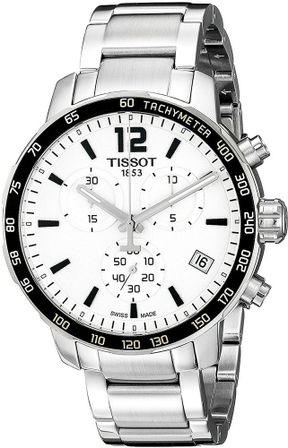 Tissot Quikster - Quartz - S/s - Gent - Chrono- Tachymetre - Bracialet - Data - Swiss Made T0954171103700_