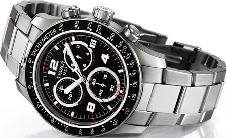 Tissot Tissot V8 Chronograph Blac T0394171105702