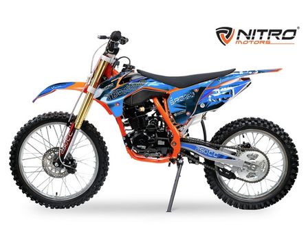 Tornado 250cc bleu 21/18 pouces Moto cross adulte