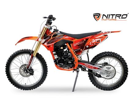 Tornado 250cc rouge 21/18 pouces Moto cross adulte