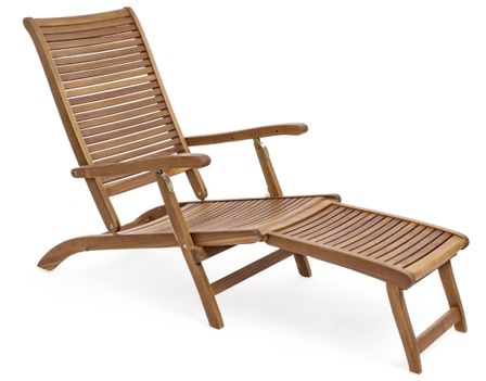 Transat NOEMI 3 positions – bois d’acacia huilé