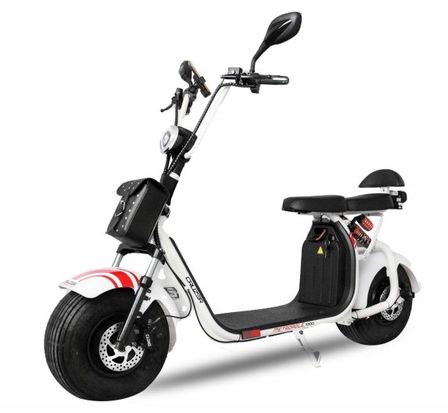 Trotinette Cruzer homologuée 1000W lithium blanc