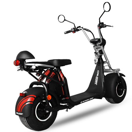 Trotinette Cruzer homologuée S10 1500W lithium gris