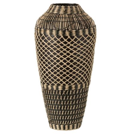 Vase bambou noir Cintee H 59 cm