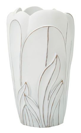 Vase céramique décoratif relief sinueux GARDY