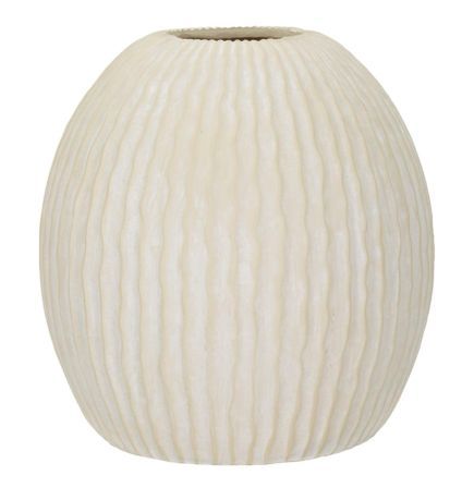 Vase céramique décoratif texture glacée OLA