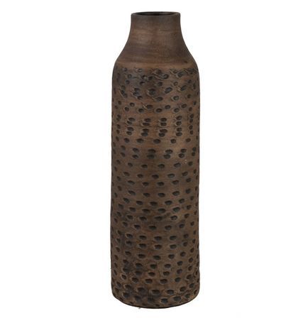 Vase céramique marron Diere H 53 cm