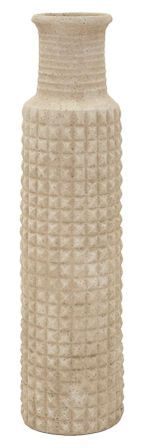 Vase d'extérieur sable cm ø 28x110 (trou cm ø 18)