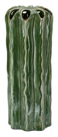 Vase décoratif effet cactus design élancé Carla