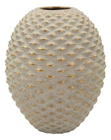 Vase décoratif sphérique relief bijou compact LILI