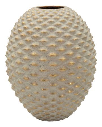 Vase décoratif sphérique relief bijou design LILI