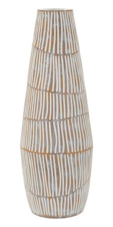 Vase en résine hanoi cm ø 17x47 (trou cm ø 6)