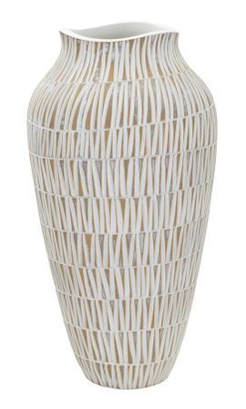Vase résine décoratif géométrique linéaire GRAPH