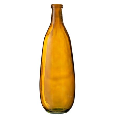 Vase verre jaune Nayra H 40 cm