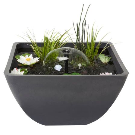 Velda Fontaine avec étang Carrée 55 x 55 x 32 cm