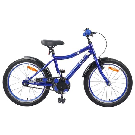 Vélo pour Enfants 18 Pouces pour les 5-7 ans Bleu foncé