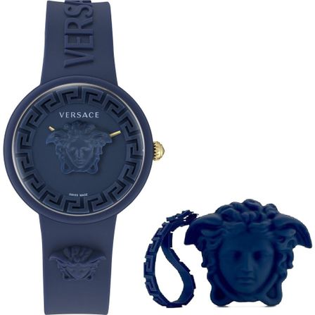 Versace Medusa Pop 3h + Versace Blue Silicon Purse VE6G00623