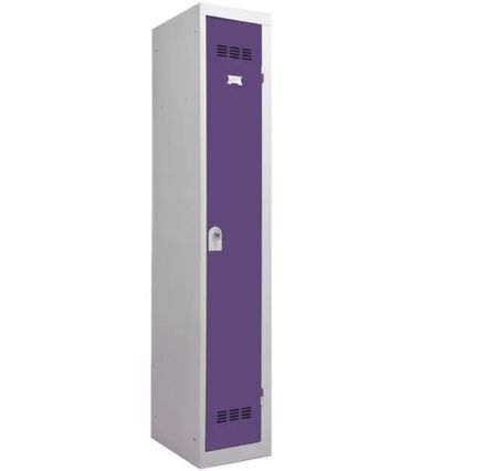 Vestiaire industrie en acier 1 porte Valeo L 41 x H 185 x P 51 cm – Fonctionnalité et Robustesse