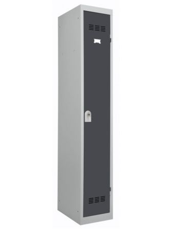 Vestiaire industrie en acier 1 porte Valeo L 41 x H 185 x P 51 cm – Fonctionnalité et Robustesse