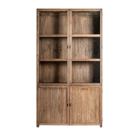 Vitrine NYSTED – Bois de chemin de fer & crystal