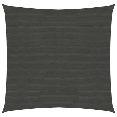 Voile d'ombrage 160 g/m² Anthracite 4,5x4,5 m PEHD