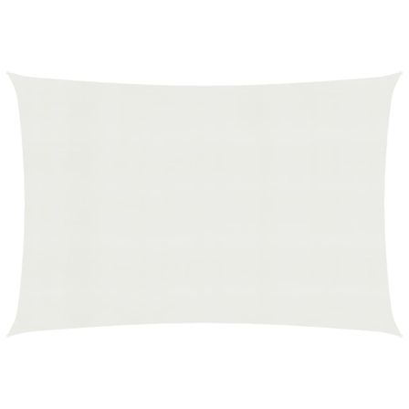 Voile d'ombrage 160 g/m² Blanc 2x3,5 m PEHD