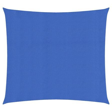 Voile d'ombrage 160 g/m² Bleu 2,5x2,5 m PEHD