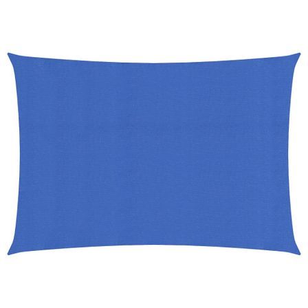 Voile d'ombrage 160 g/m² Bleu 2x4,5 m PEHD