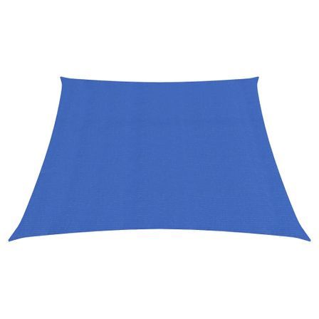 Voile d'ombrage 160 g/m² Bleu 3/4x2 m PEHD