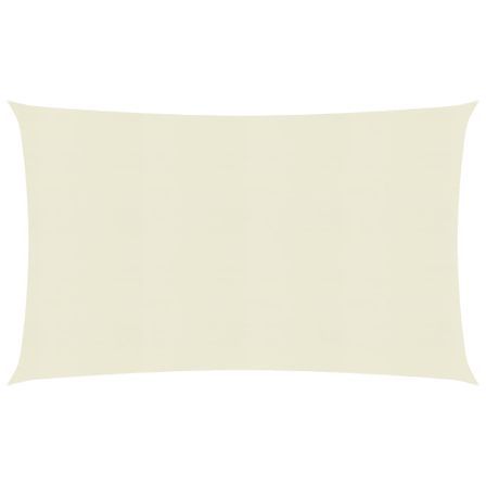 Voile d'ombrage 160 g/m² Crème 2,5x4 m PEHD
