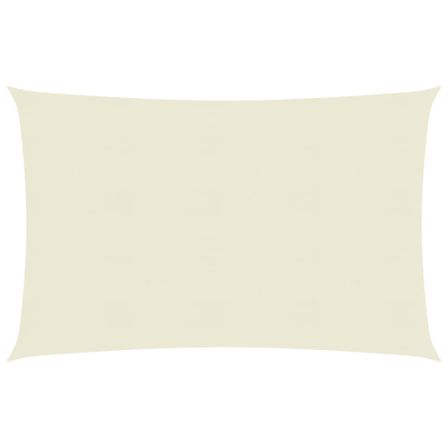 Voile d'ombrage 160 g/m² Crème 5x6 m PEHD