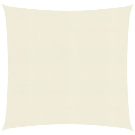 Voile d'ombrage 160 g/m² Crème 6x6 m PEHD