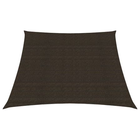 Voile d'ombrage 160 g/m² Marron 3/4x2 m PEHD