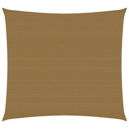 Voile d'ombrage 160 g/m² Taupe 2,5x2,5 m PEHD