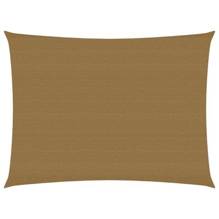 Voile d'ombrage 160 g/m² Taupe 2,5x3,5 m PEHD