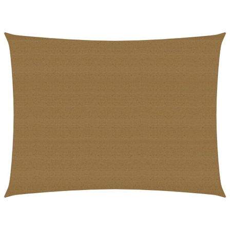 Voile d'ombrage 160 g/m² Taupe 2,5x4 m PEHD