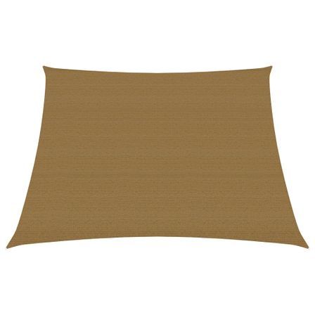 Voile d'ombrage 160 g/m² Taupe 3/4x2 m PEHD