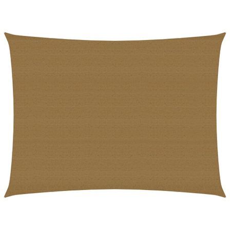 Voile d'ombrage 160 g/m² Taupe 3x4 m PEHD