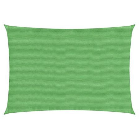 Voile d'ombrage 160 g/m² Vert clair 2,5x4,5 m PEHD