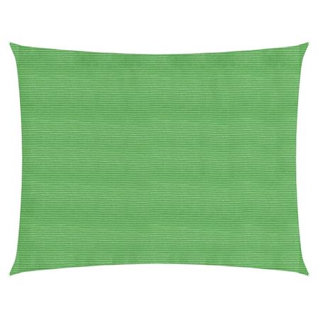Voile d'ombrage 160 g/m² Vert clair 3x4,5 m PEHD