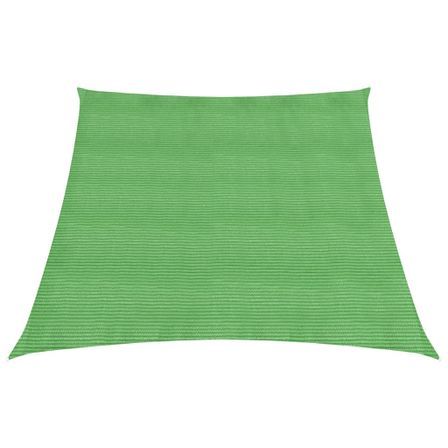 Voile d'ombrage 160 g/m² Vert clair 4/5x3 m PEHD