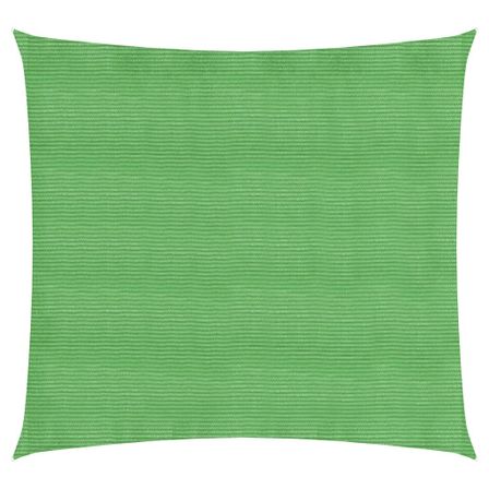 Voile d'ombrage 160 g/m² Vert clair 4x4 m PEHD