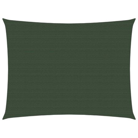 Voile d'ombrage 160 g/m² Vert foncé 2x3 m PEHD