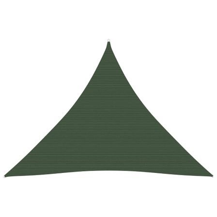 Voile d'ombrage 160 g/m² Vert foncé 4x4x4 m PEHD