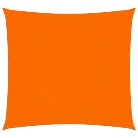 Voile de parasol Tissu Oxford carré 3,6x3,6 m Orange