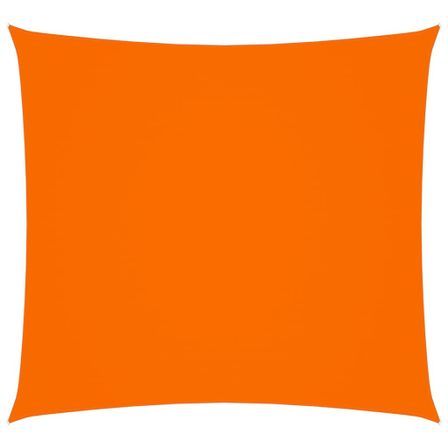 Voile de parasol Tissu Oxford carré 3x3 m Orange