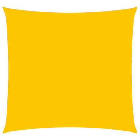 Voile de parasol Tissu Oxford carré 4,5x4,5 m Jaune